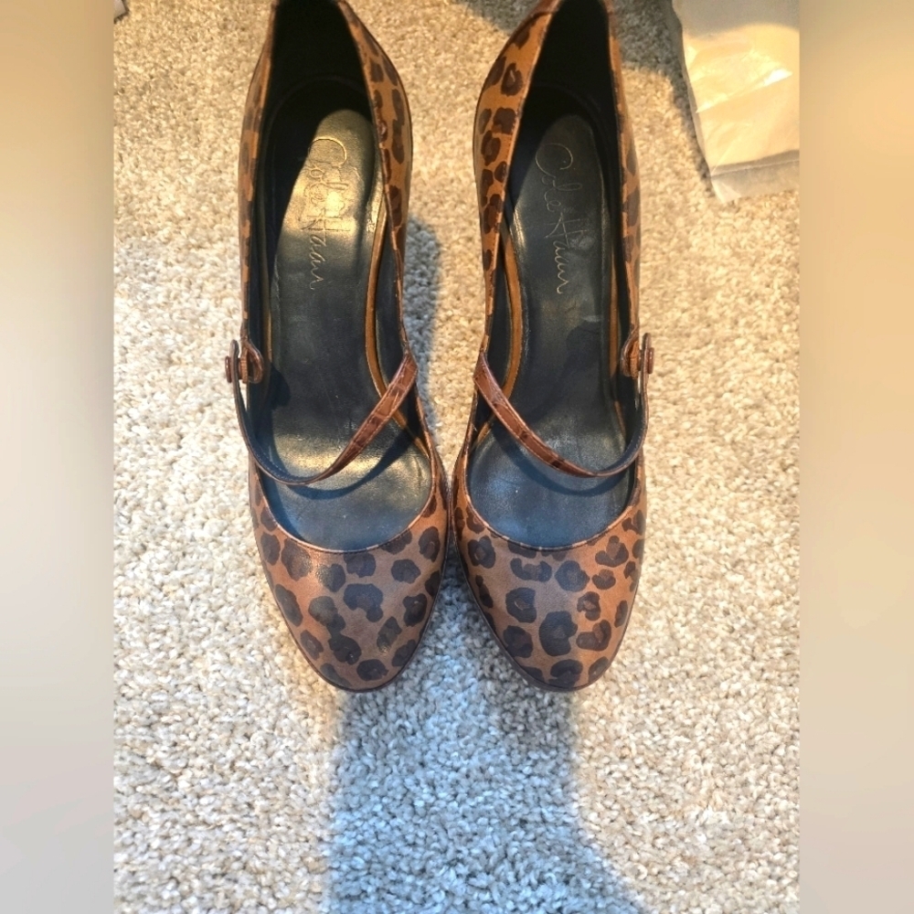 Cole Haan- Leopard Heels